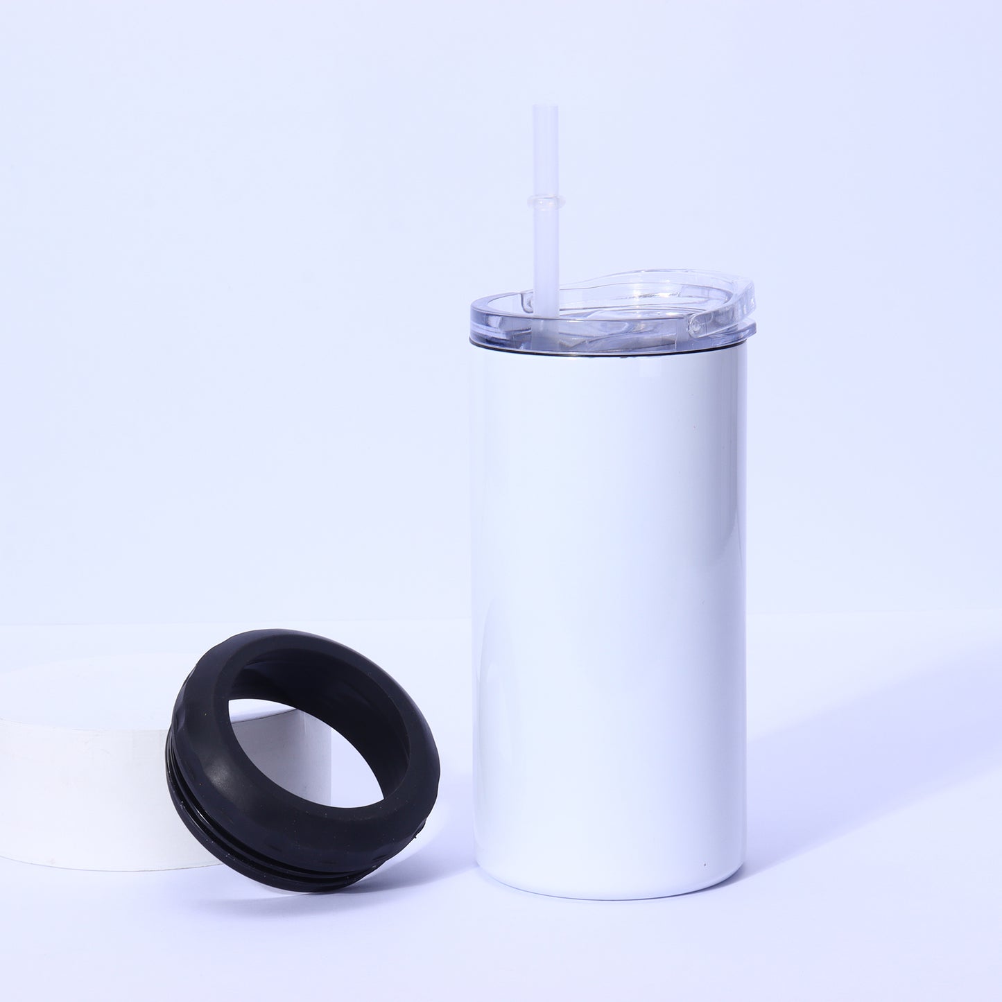 16oz Case (25 Units) 4 in 1 Sublimation Skinny Slim Can Cooler