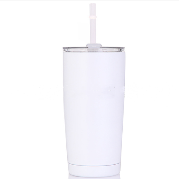 20oz CASE (1/25 UNITS) regular Sublimation White double walled tumblers