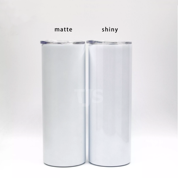 20oz Case ( 25 Units) Skinny Matte Straight Sublimation Tumbler