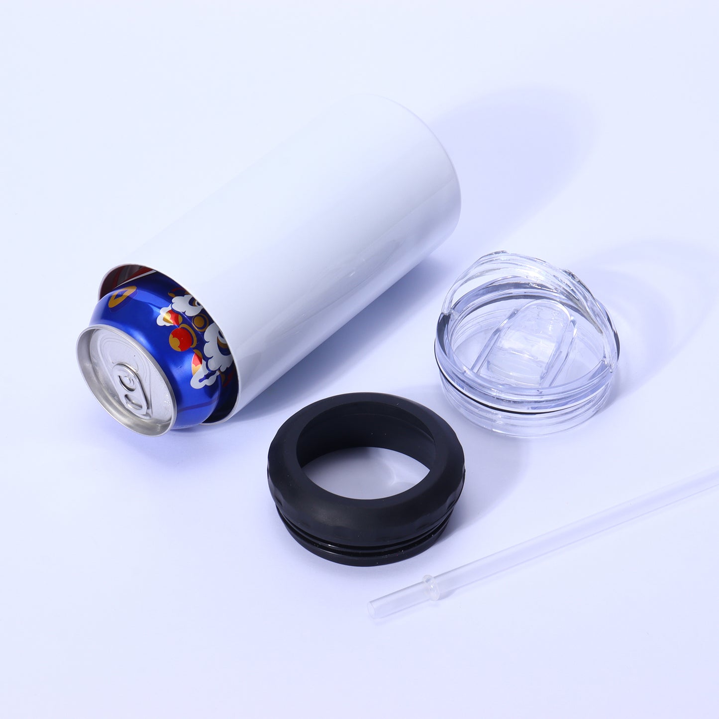 16oz Case (25 Units) 4 in 1 Sublimation Skinny Slim Can Cooler