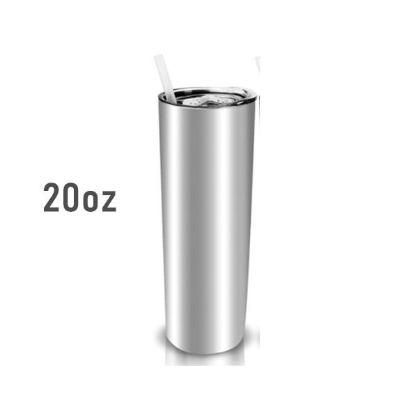 20oz Skinny Strainght Stainless steel Tumbler Bulk Travel Mug Australia